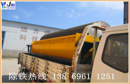 永磁筒式磁選機(jī)，吉林ctb永磁筒式磁選機(jī)_遠(yuǎn)力為您講述吉林ctb永磁筒式磁選機(jī)磁場(chǎng)分布圖 